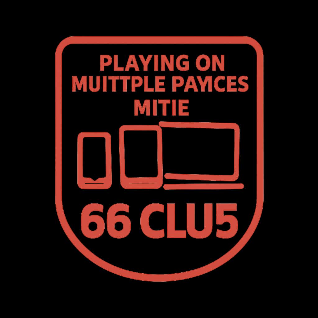 An icon representing the compatibility of 66 Club across devices.